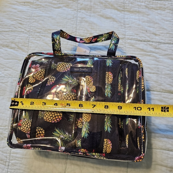 NWT Vera Bradley Toucan Party Travel make up bag set - Picture 5 of 7